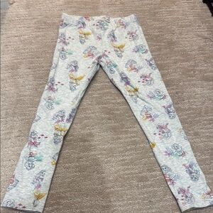 Jumping Beans Kids Leggings - Gray with Multicolor Print